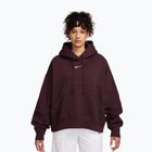 Damenpullover Nike Sportswear Phoenix Fleece Oversized burgundy crush/sail