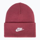 Wintermütze Nike Peak Futura Beanie sweet beet/white