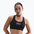 Nike Swoosh Medium Support Trainings-BH schwarz