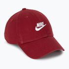 Basecap Nike Club Unstructured Futura Wash team crimson/white