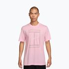 Herren T-Shirt Nike Court Heritage pink foam