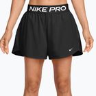 Damen-Trainingsshorts Nike Pro Dri-Fit Mid-Rise Brief-Lined 3" black/white