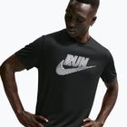 Herren-Laufshirt Nike Miler Dri-Fit UV black/white