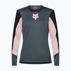 Damen Langarm-Radtrikot Fox Racing Defend Creation LS deep cobalt