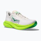 Herren Laufschuhe HOKA Mach 6 weiß/neon lime