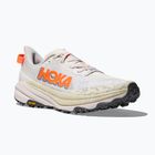 HOKA Speedgoat 6 Wide Herren Laufschuhe weiß/neonmandarine