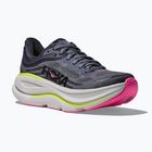 Damen Laufschuhe HOKA Bondi 9 anthrazit grau/grau skies
