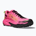 HOKA Mafate 5 Herren Laufschuhe neon rose/schwarz