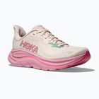 Damen Laufschuhe HOKA Clifton 10 Wide rose creme/trocken rose