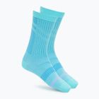 HOKA Trail Race Crew Socken cielo blue