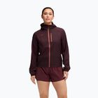 Damen-Laufjacke HOKA Skyflow black cherry