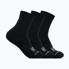 Socken HOKA Quarter Run Sock 3-Pack black/black/black