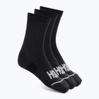 Socken HOKA Quarter Run Sock 3-Pack black/black/black