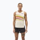 Laufshirt Herren HOKA Race Day Singlet alabaster flare