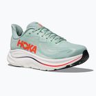 Herren-Laufschuhe HOKA Clifton 10 Wide sage/neon flame