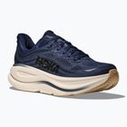 Herren Laufschuhe HOKA Bondi 9 Wide midnight blue/varsity navy