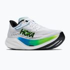 Laufschuhe HOKA Rocket X 3 frost/electric lime