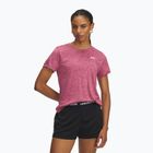 Damen Trainingsshirt Under Armour Tech Twist fuchsia dusk/weiß