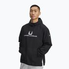 Herren-Hoodie Under Armour Unstoppable Woven Hoodie black/white
