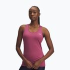 Damen-Trainingsshirt Under Armour HeatGear Armour Racer Fuchsia Dusk/White