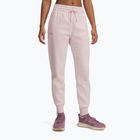 Hose Damen Under Armour Rival Fleece prime pink light heather/prime pink
