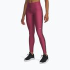 Damenleggings Under Armour Tech Wordmark Tape fuchsia dusk/black/white