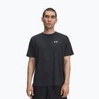 Herren Trainingsshirt Under Armour Tech Tee Pixelate black/white