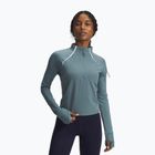 Damen-Laufpullover Under Armour Pro Half Zip jasper blue/reflective