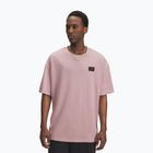 Shirt Herren Under Armour Woven Label Heavyweight tourmaline pink/black