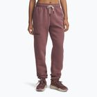 Damen-Trainingshose Under Armour Project Rock Icon maroon mist/black
