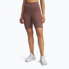Damen Trainingsshorts Under Armour Motion Bike EMEA Sierra Taupe/Weiß