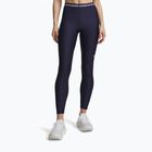 Damen-Trainingsleggings Under Armour HeatGear Leggings midnight navy/white