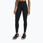 Damen-Trainingsleggings Under Armour Vanish Elite Leggings ultimate black/metallic silver