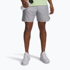 Herren Trainingsshorts Under Armour Woven Wordmark Mod Gray/Lumos Lime