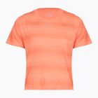 Damen-Laufshirt Under Armour Velociti electric tangerine/black/green mode