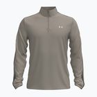 Herren-Sweatshirt Under Armour Tech Taping 1/2 Zip timberwolf taupe/black/white