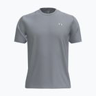 Herren Trainingsshirt Under Armour Tech Taping mod gray/black/lumos lime