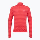 Herren-Laufpullover Under Armour Velociti 1/4 Zip lumos lime/mod gray
