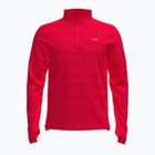 Herren-Laufpullover Under Armour Velociti 1/4 Zip lumos lime/mod gray
