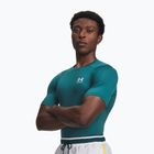 Herren-Trainingsshirt Under Armour HG Armour Comp rack green/white