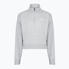 Damen-Sweatshirt Under Armour Rival Fleece Script HZ mod gray light heather/white