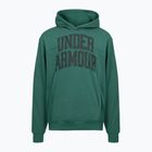 Herren Under Armour Rival LW Graphic Hoodie rack green/black