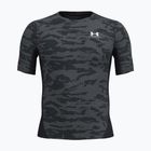 Herren Trainingsshirt Under Armour HG Printed black/castlerock/white
