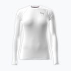 Damen-Trainingslangarmshirt Under Armour HG Authentics Comp LS white/halo gray