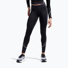 Damen-Trainingsleggings Under Armour ColdGear Elite Leggings ultimate black/reflective