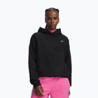 Damenpullover Under Armour Icon Fleece Hoodie ultimate black/white