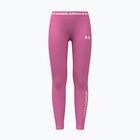 Kinderleggings Under Armour HeatGear Branded Leggings pink frenzy/white