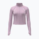 Damen-Trainingssweatshirt Under Armour Meridian Contour Full Zip mauve pink/white/mauve pink