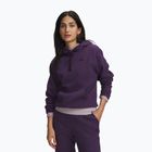 Damenpullover Under Armour Rival Fleece Hoodie purple echo light heather/purple echo