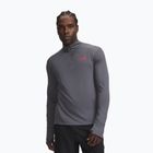 Herrenpullover Under Armour Tech Utility 1/4 Zip castlerock/racer red